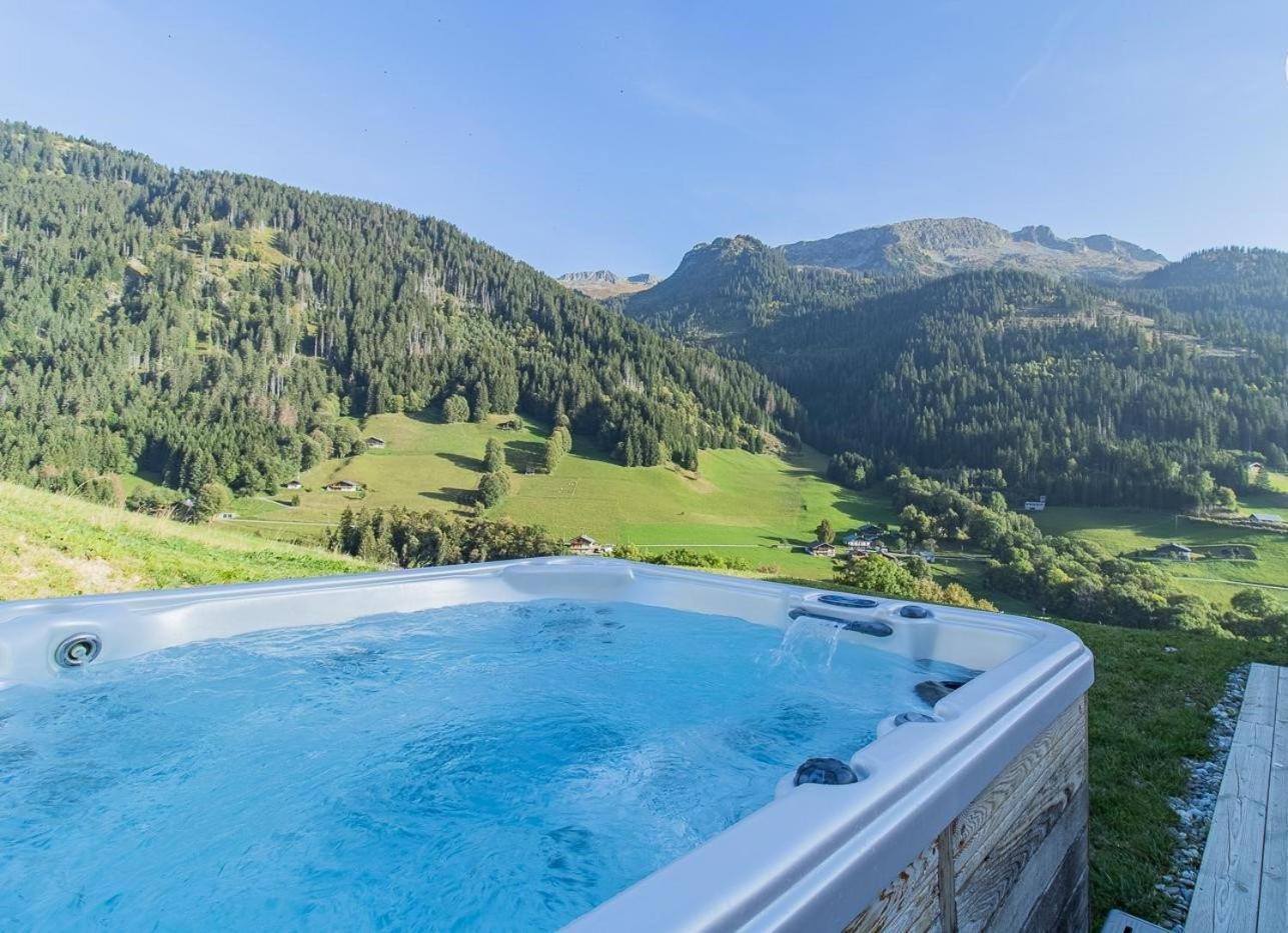 Aux Fermes De La Croix, Maison D'Hotes, Spa Hauteluce Exterior foto
